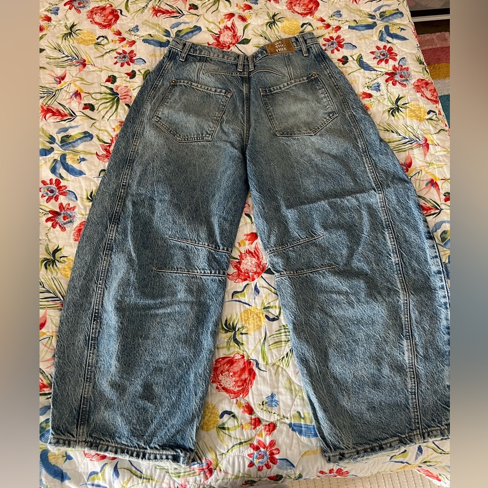 We the free good luck barrel jeans